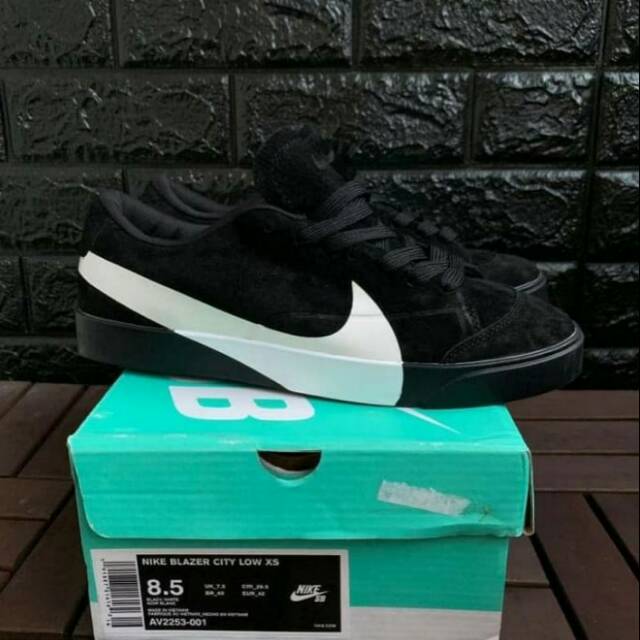 Nike Blazer City Low Black White