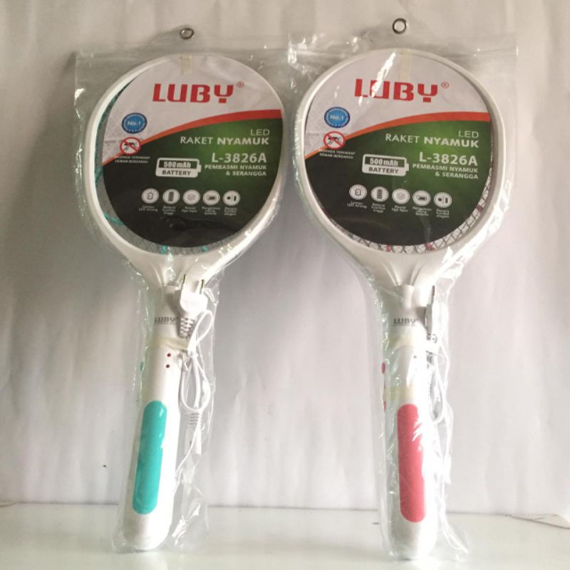 RAKET NYAMUK LED (LUBY) L-3826A