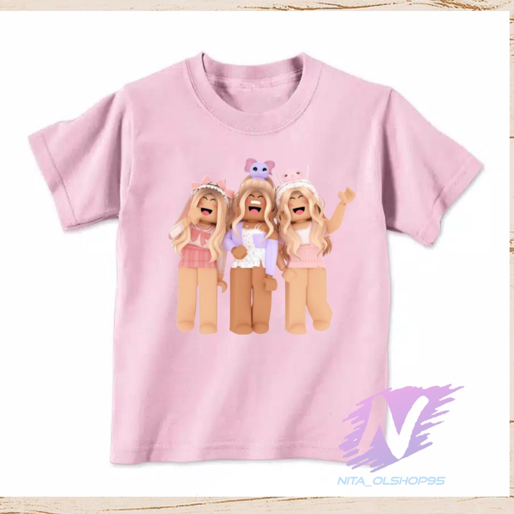 baju anak kaos anak roblox lucu