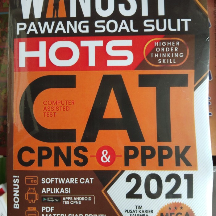 

TERMURAH promo buku wangsit soal sulit cpns dan pppk 2021 KPL287