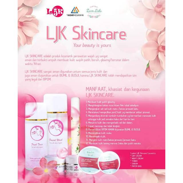 LJK skincare bye Zamzam