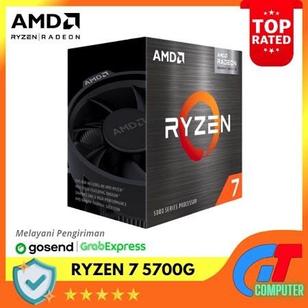 AMD Ryzen 7 5700G 8 Cores 16 Threads