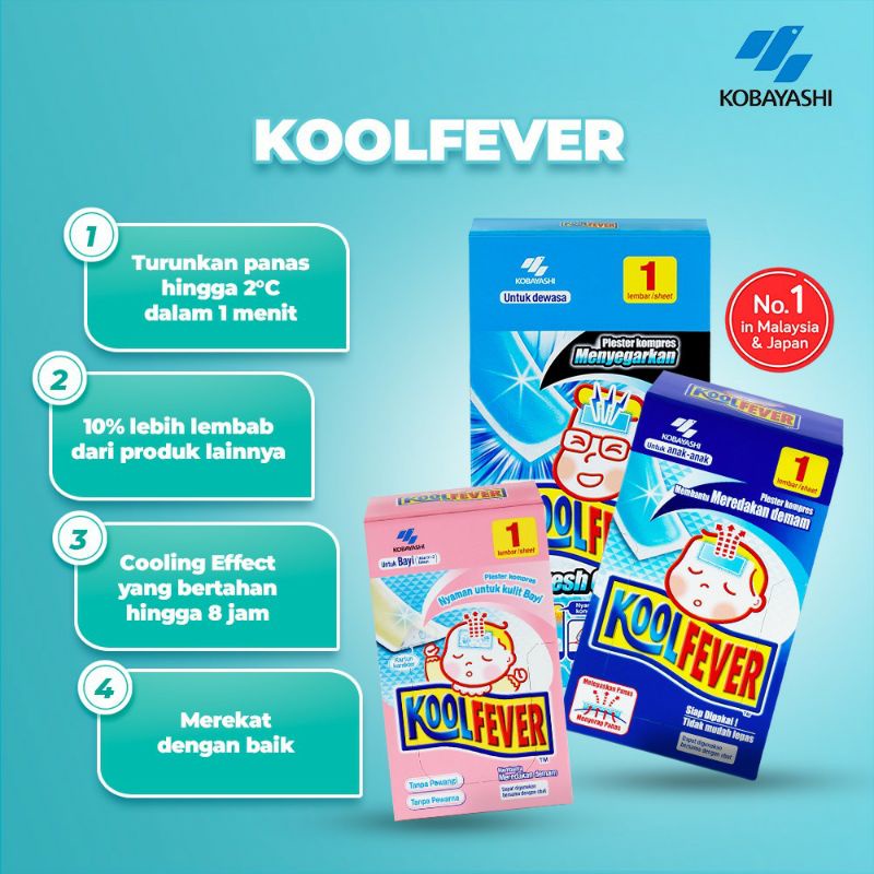 KOOL FEVER Bayi, Anak, Dewasa Koolfever