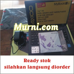 laptop baru AXIOO MYBOOK 11G INTEL N4000 ram 4gb SSD 128GB LAYAR 11 inchi siap pakai