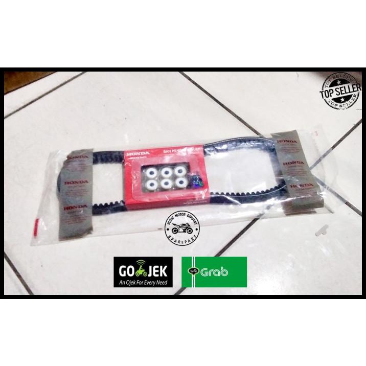 Vbelt Set Beat Pop Beat Esp Ori Honda 23100-K44-Ba0