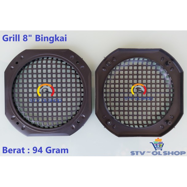 Grill Speaker Plastik 8 in