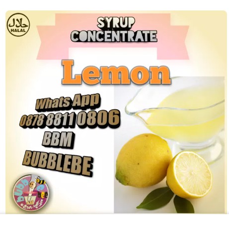 

Sirup concentrate Lemon