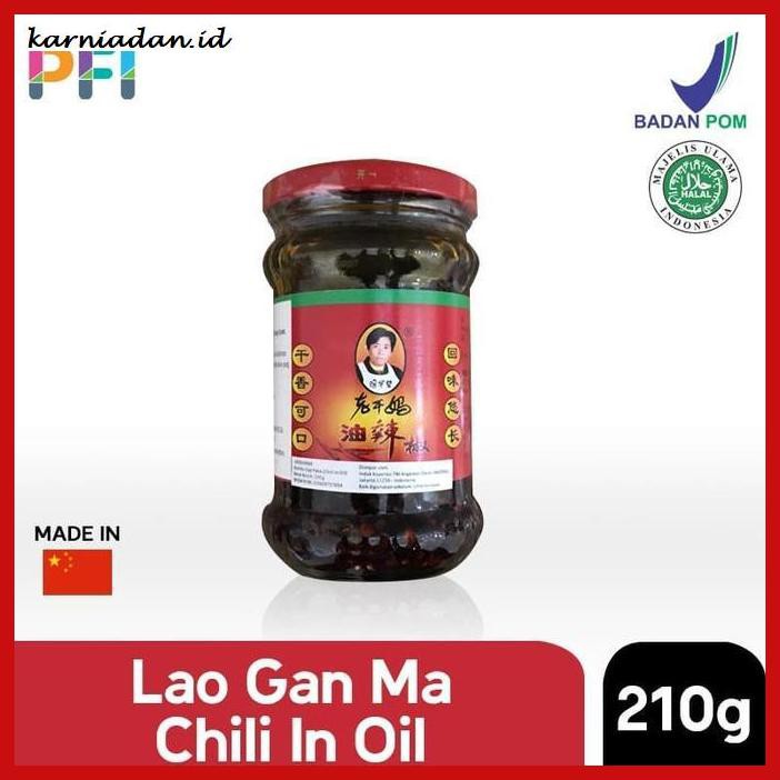 

Aneka-Sambal- Chili In Oil Lao Gan Ma 210G -Pedeeeeeezzzzzzz.