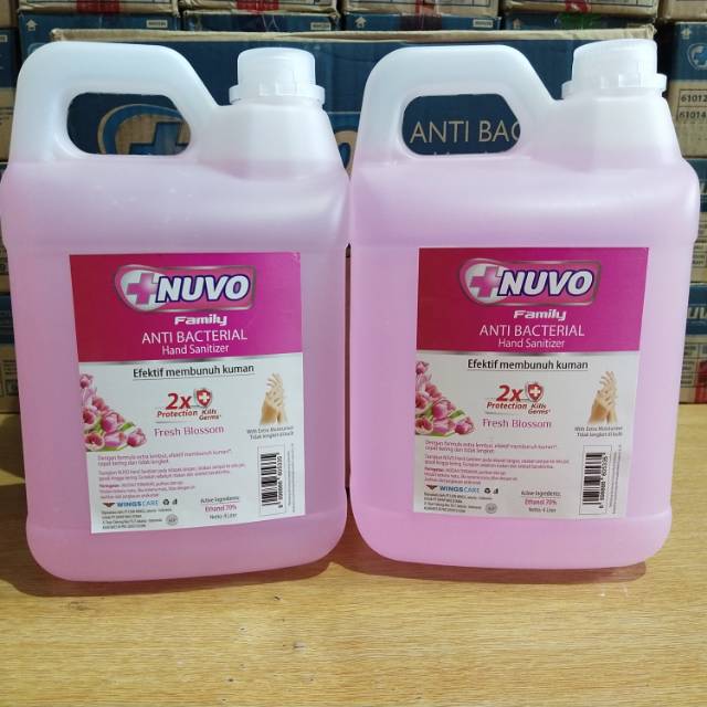 Hand sanitizer Nuvo 4 liter gel