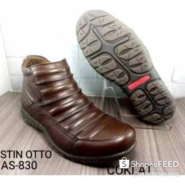 Sepatu Justin Otto 830 semi boots full kulit asli original