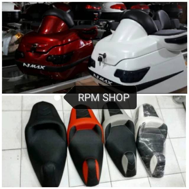 Sepaket Jok Nmax Dan Top box Belakang Nmax