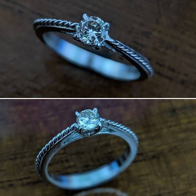 CINCIN SOLITAIRE BERLIAN EROPA ASLI