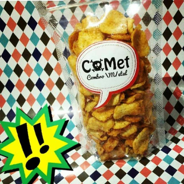 

Keripik Comet (combro metal)