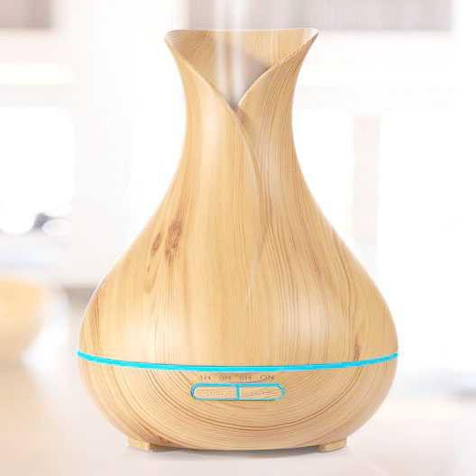 Aroma Therapy Air Humidifier Wood Flower PROMO