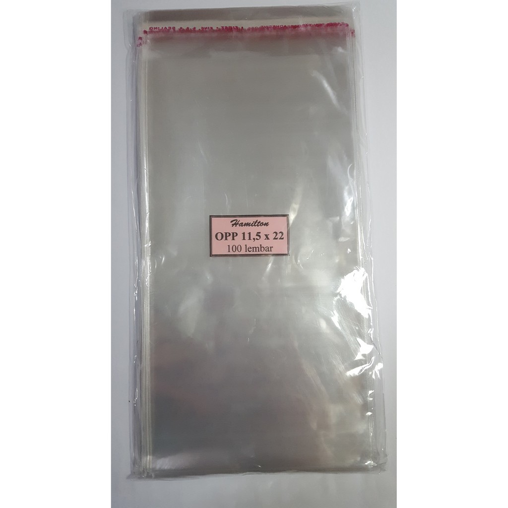 

Plastik OPP 30 Mikron 11,5 X 22 Lem/ Seal | Plastik Undangan