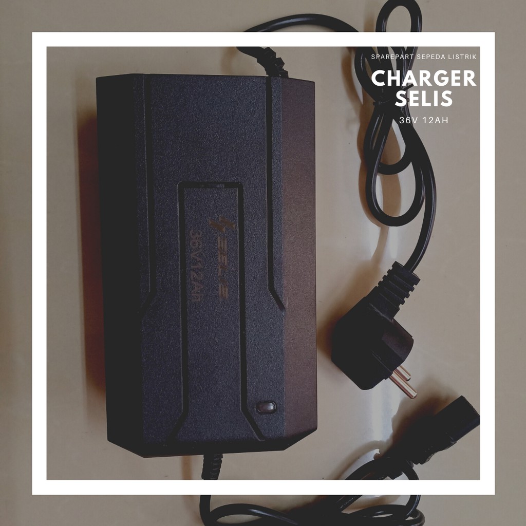 Charger Sepeda Listrik 36 Volt 12 Ah