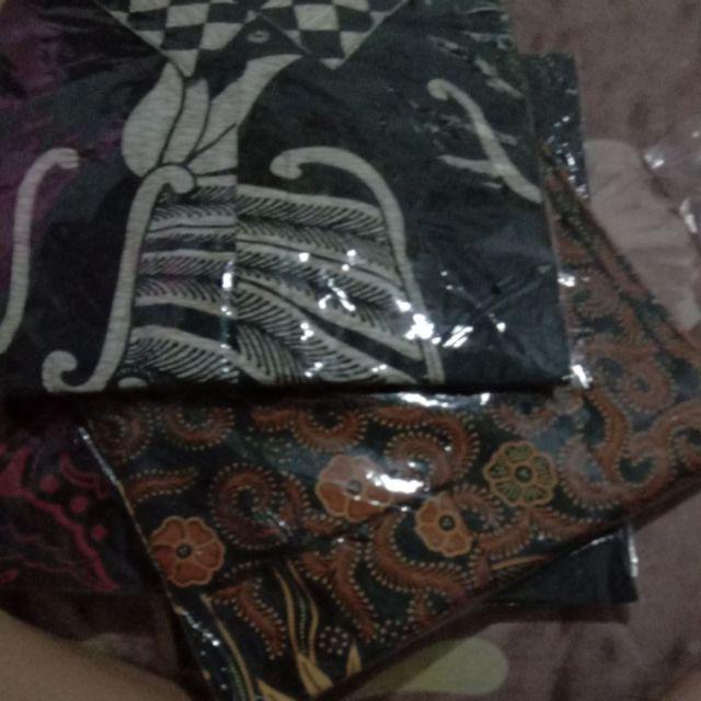 Asifa Batik Hrb026 Kenongo Kemeja Tosca Pendek Pekalongan Padi M L Xl Sogan Tulis Halus Kemeja Batik