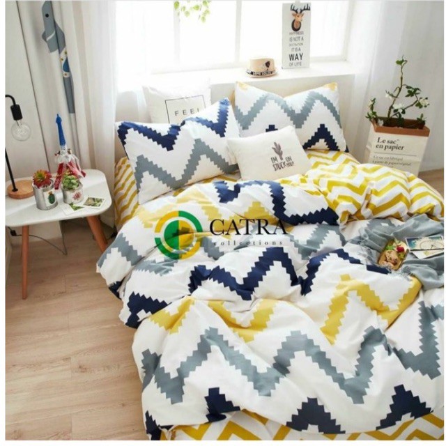Sprei Set & Bed Cover Katun Catra Tribal Collection
