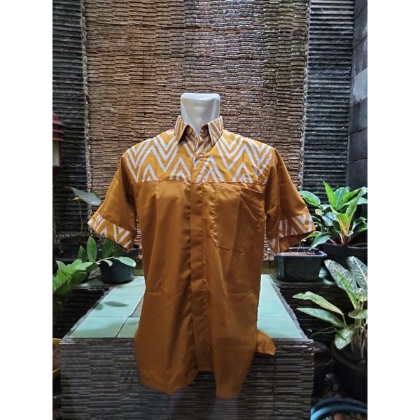 HEM BATIK PRIA MADHANI | KEMEJA BATIK KONDANGAN PRIA