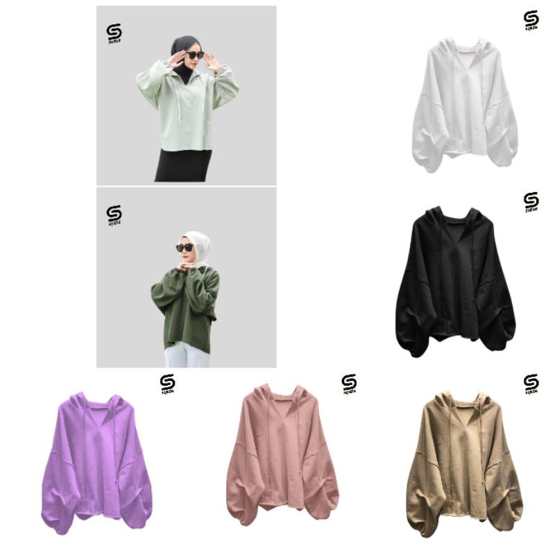 switer Oversize Korea dadario - Sweater wanita Crop Oversize terbaru - Sweater oversize Korea - cewe