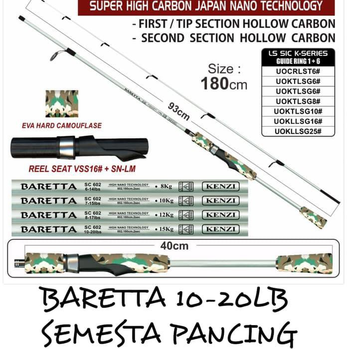 JORAN SPINNING KENZI BARETTA 180 20LB