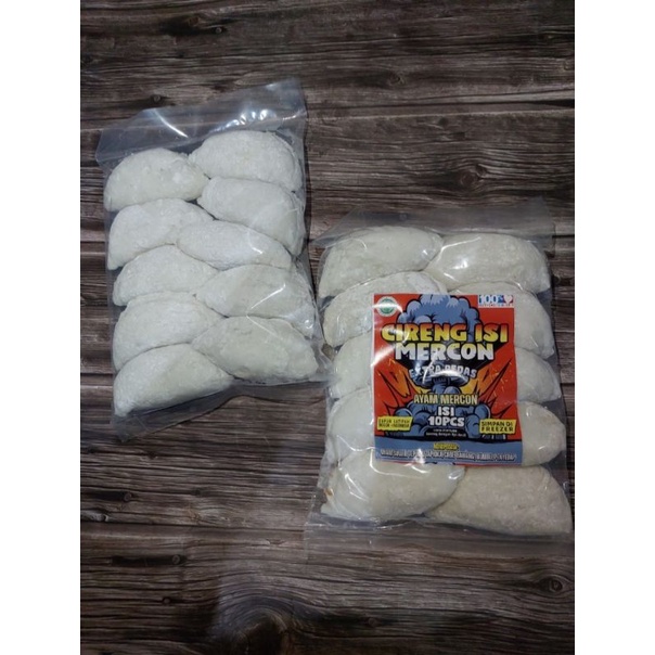 

cireng MERCON isi ayam cakalang 10 pcs Frozen