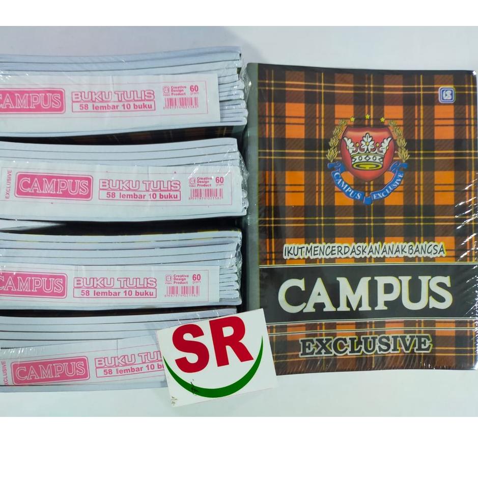

Ready KW8YQ Buku Tulis Campus Exclusive isi 38 Lembar/58 Lembar(1 Pak isi 10 Buku) Q47 Terlaris