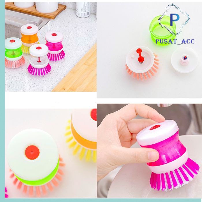 Alat Sikat Pencuci Piring/Brush Soap Dapur Piring