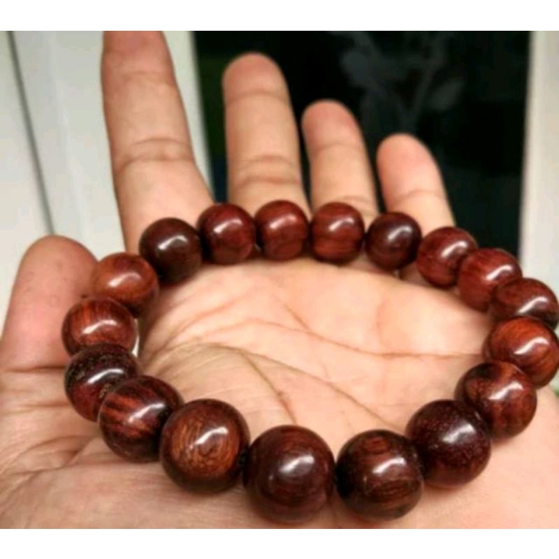 Gelang kayu nagasari 12mm gelang nagasari cirebon asli gelang etnik gelang kayu nogosari
