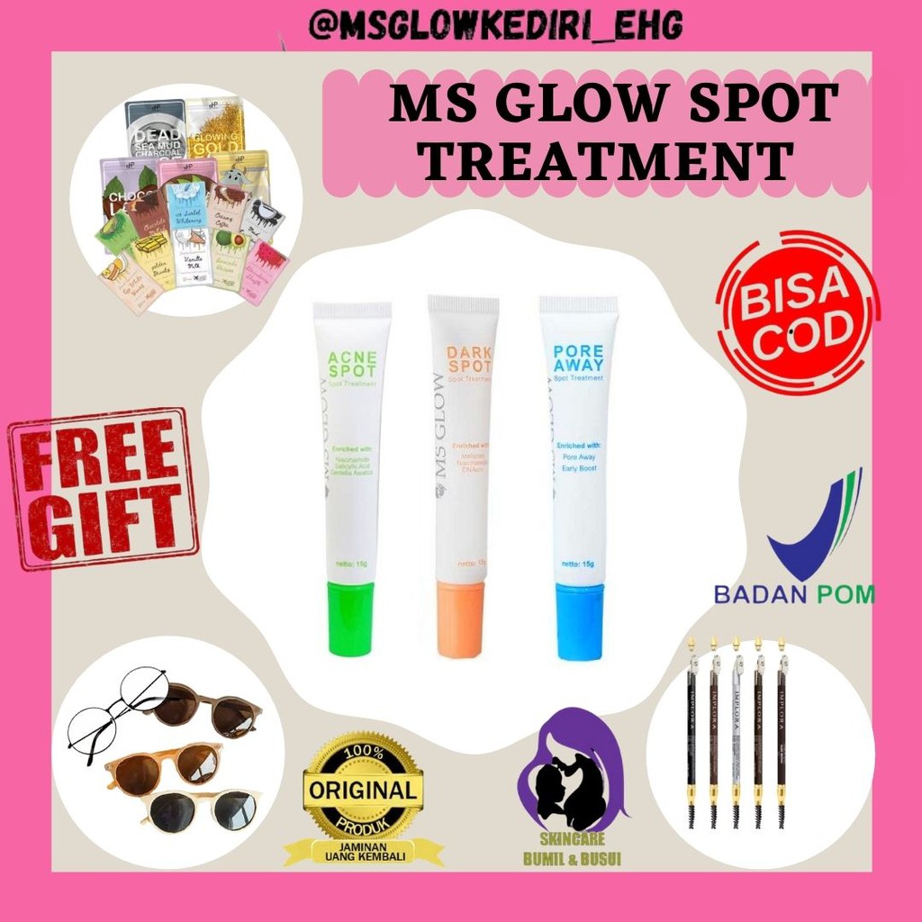 MS Glow Dark Spot Serum / Pore Away Spot MS Glow / Dark spot ms glow / pore away msglow