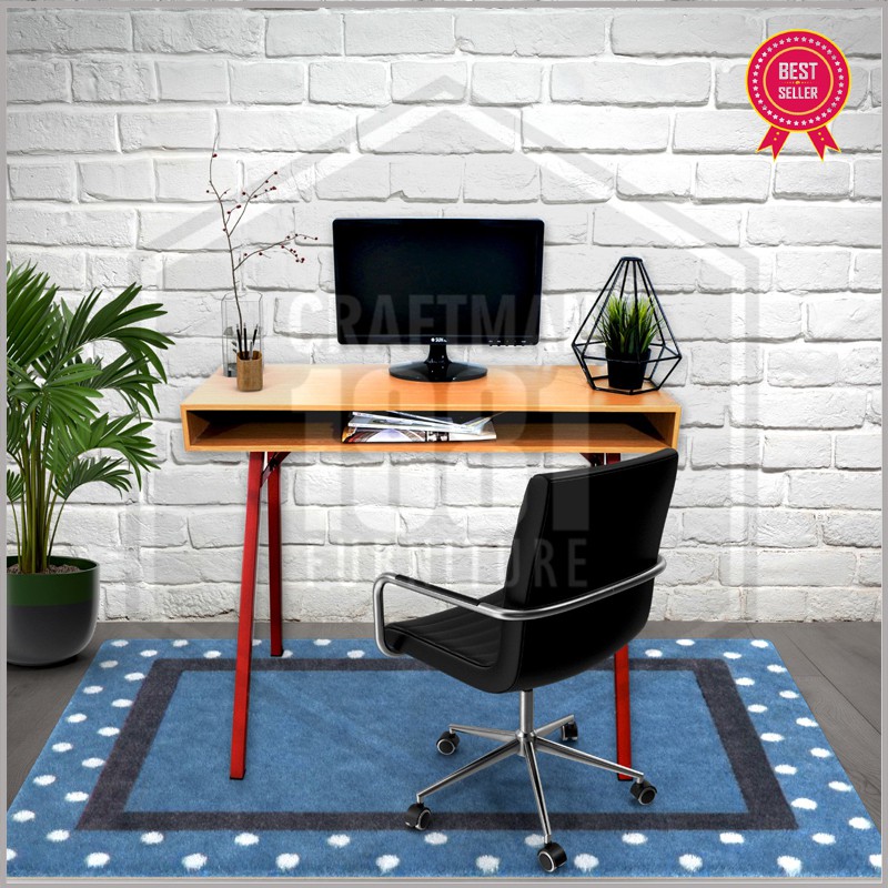 Meja Belajar Kerja Officetable Komputer Laptop 100x35 Murah Minimalis