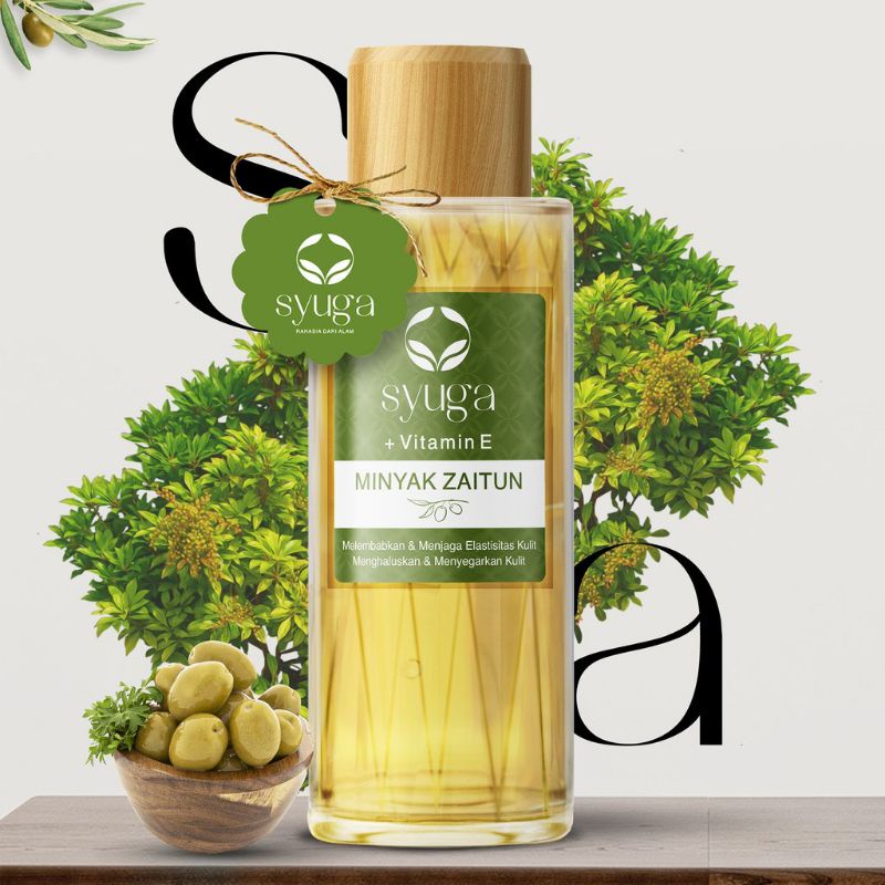SYUGA Minyak Zaitun + Vitamin E Original
