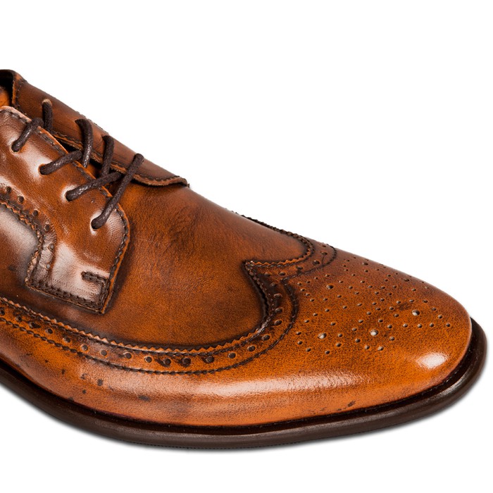 DAMIAN BROGUES TAN