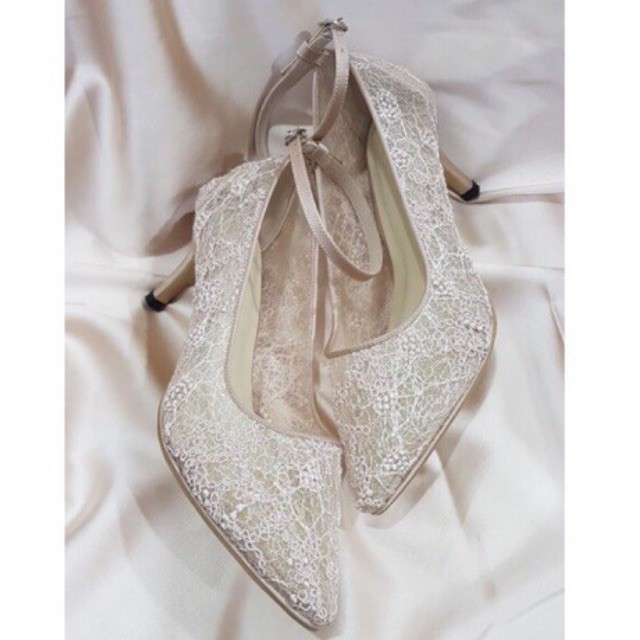 CavaPrive Heels Wedding Preloved Sz 39 Pink Nude Cava Prive shoes