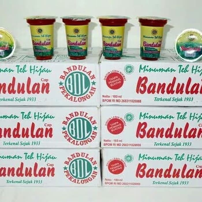 

Teh Bandulan Teh Hijau Bandulan 180ml x 24pcs vnl2581