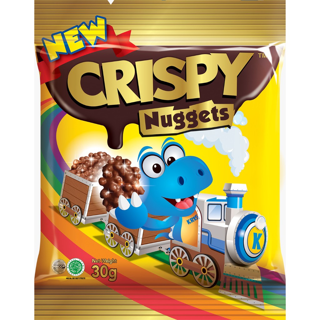 

Crispy coklat Nuggets with Rice Cereal 30gr. MURAH !!