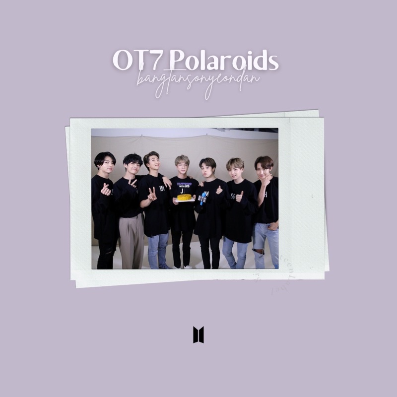 BTS OT7 Polaroids