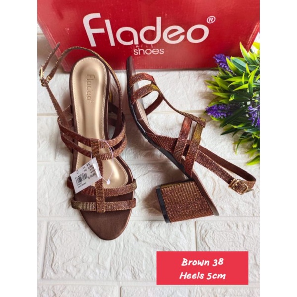 FULL TAG ORIGINAL HEELS FLADEO BRAND MATAHARI MALL