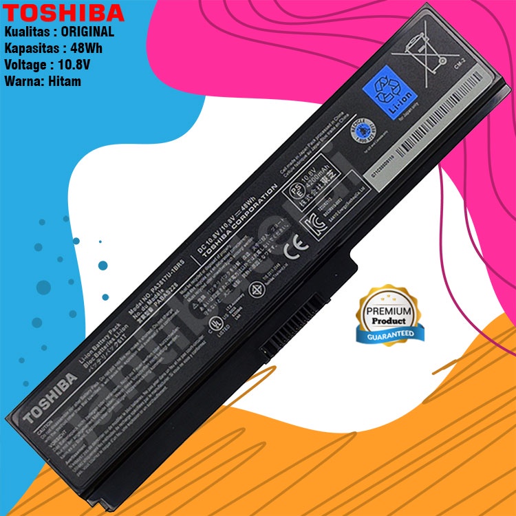 Jual Baterai Laptop Toshiba Satellite B40-A PA3817U-1BRS Original ...