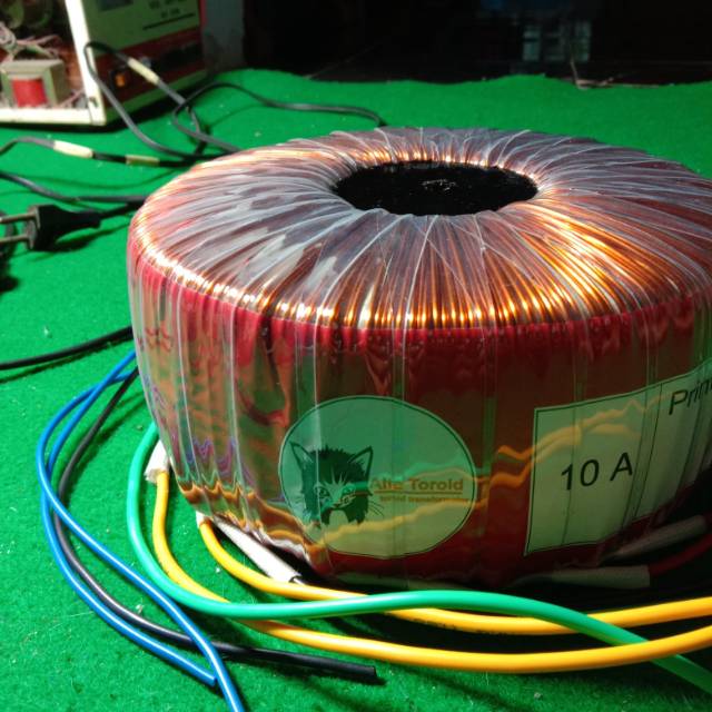 Trafo toroid donat 10A CT 25v