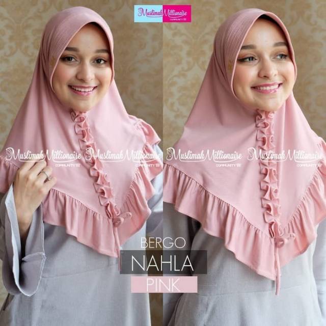 Jilbab Kerudung Hijab Bergo Nahla