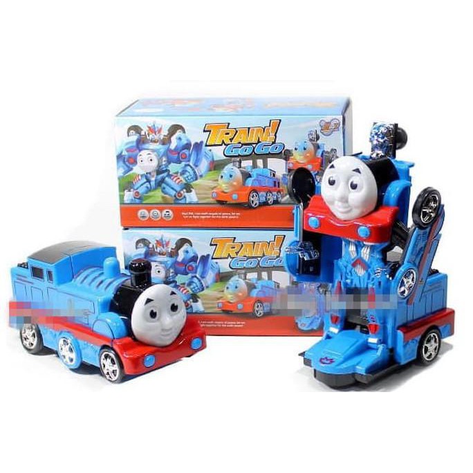 MAINAN MOBIL ROBOT THOMAS TRAIN GO GO KERETA THOMAS ROBOT