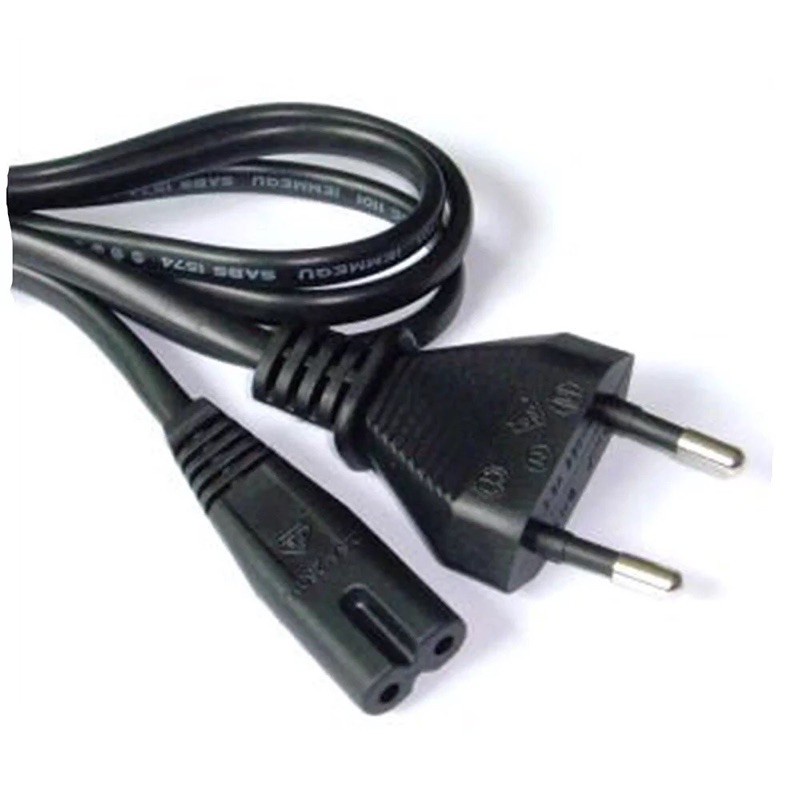 Kabel power 2 lubang | kabel power printer angka 8