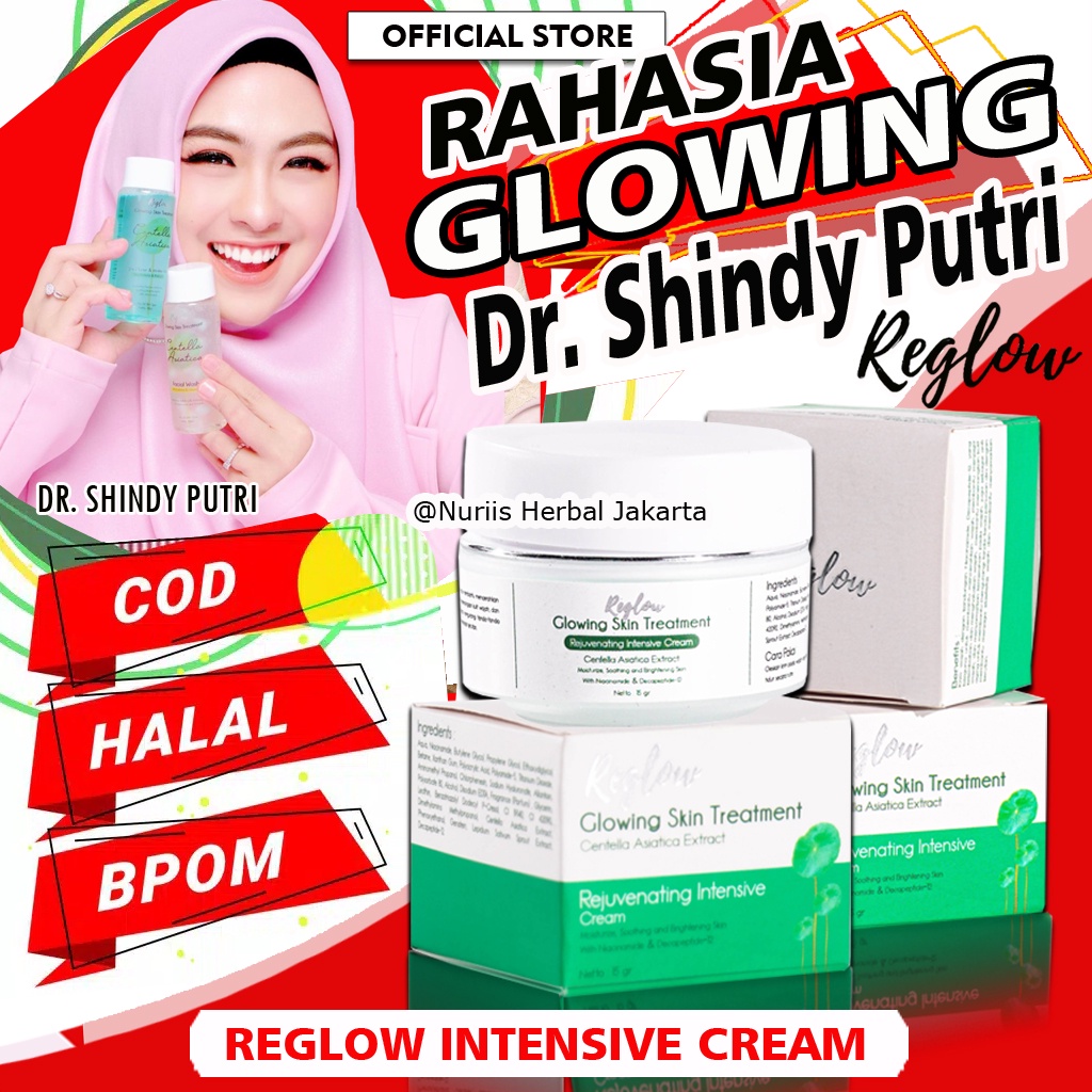 Jual Reglow Skincare Original Cream Reglow Glowing Skin Krim Reglow ...