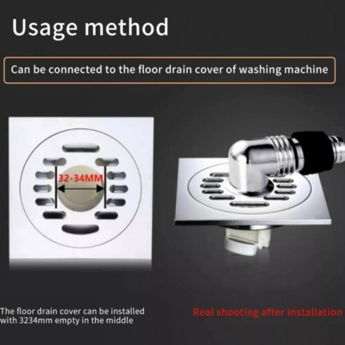 KEPALA SELANG MESIN CUCI / FLOOR DRAIN MESIN CUCI / SARINGAN GOT