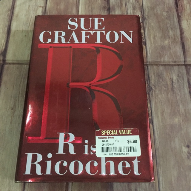 SUE GRAFTON - R is Ricochet - English Novel - Second