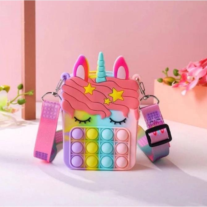 Tas Pop it Unicorn Mini