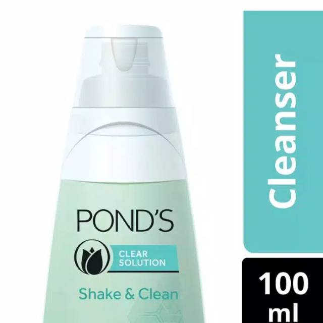 [GROSIR] Ponds clear solutions shake and clean 100ml