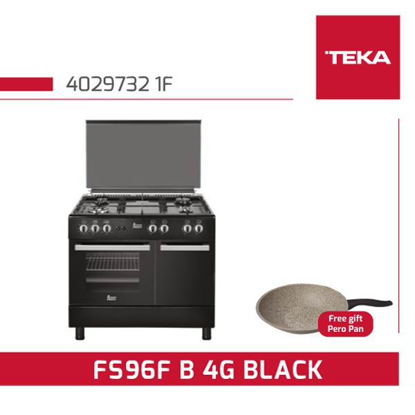 Teka Hob Free Standing FS96F B 4G BLACK