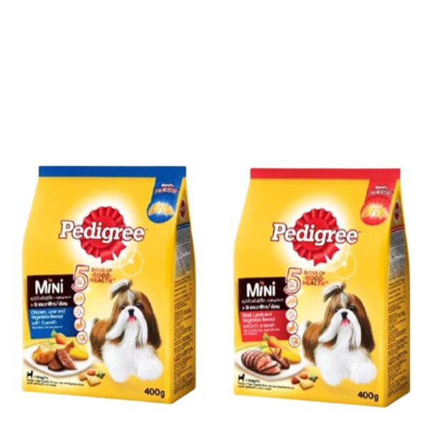 Makanan Anjing Kecil Pedigree Small Breed Mini 1.3kg 1.3 kg Kering Dry